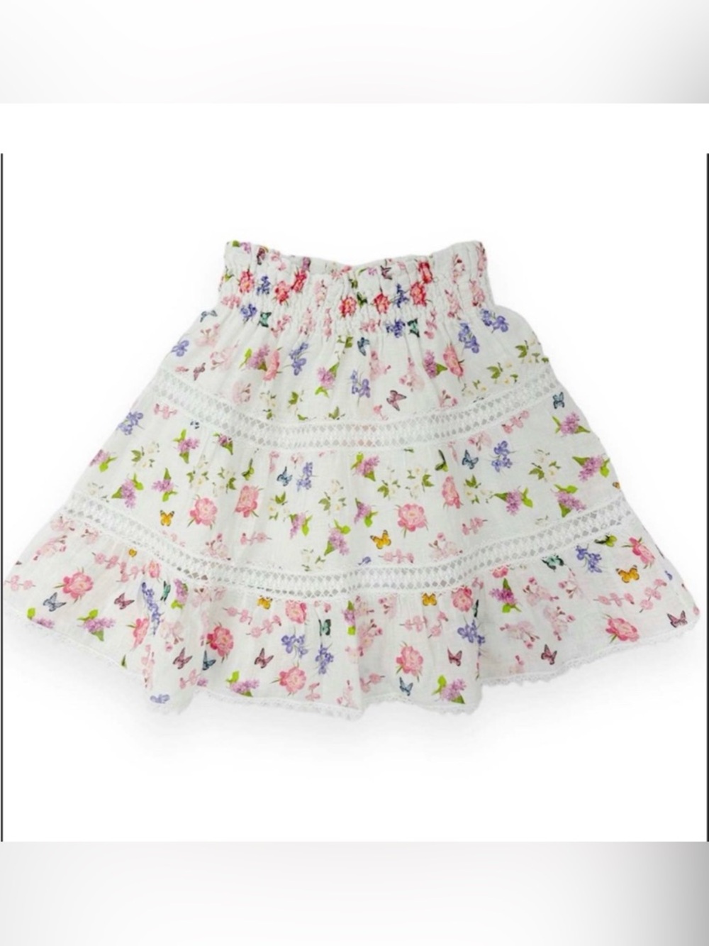 NWT Temptation Positano Scala Skirt - Primavera